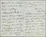 Letter from Lord Elgin to Mrs. Cumming-Bruce 7 July 1846