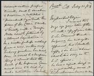 Private letter from Sir George Grey to Lord Elgin 21 July 1854