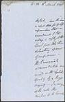 Despatch from Lord Elgin to Lord Grey (draft) 11 March 1848