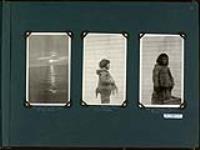 Sun at midnight off Cape York; Native boy, Pond Inlet [Mittimatalik/Tununiq, Nunavut] [between 1922-1924].
