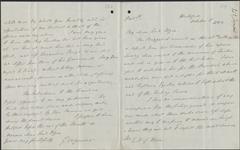 Private letter from Sir George Seymor to Lord Elgin 5 October 1852