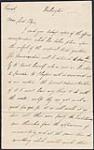 Private letter from John F. Crampton to Lord Elgin (copy) July 1849