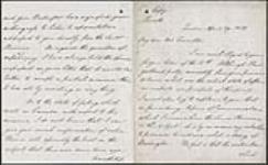 Private letter from Lord Elgin to John F. Crampton (copy) 29 April 1852