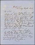 Letter from J.D. Andrews to Lord Elgin [July-August 1854]