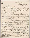 Letter from J.D. Andrews to Lord Elgin [1854-1855]