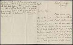 Private letter from Lord Grey to Lord Elgin 30 August 1847