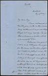 Private letter from [Lord Elgin] to Lord Grey (copy) 29 August 1847