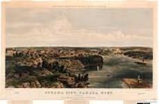 Whitefield's Original Views of North America Cities, No. 34: Ottawa City, Canada West 1855