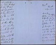 Private letter from Lord Elgin to Lord Grey (draft) 5 July 1850