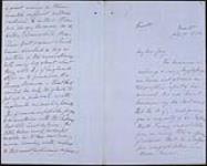 Private letter from [Lord Elgin] to Lord Grey (copy) 19 July 1850