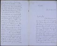 Private letter from Lord Elgin to Lord Grey (copy) 1 November 1850