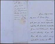 Letter from Lord Elgin to Sir George Grey 15 July 1854