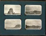 Cairn on Ship's Hill near [Cape] Dorset and views of valley near Cape Dorset [Kinngait, Nunavut] [between 1922-1924].