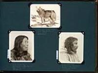 Native Dog, Kidlack (They Sky) and Ama-oo-ga (The Hood), Netselingment Natives, native dog, Repulse Bay [Naujaat/Aivilik, Nunavut] May, 1926