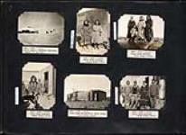 N.W.T. igloo at Adelaide Peninsula, Portraits of Native peoples and house at Perry River, N.W.T 1929