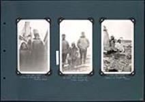 Natives [Inuit], Ike bolt, oldest hunter and trader and Eskimo [Inuit] at Forsyth Bay 1927
