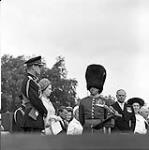 HRH Prince Philip and Her Majesty The Queen, Major-General R. Rowley, The Honourable Paul Hellyer and Mrs. Hellyer 5 July 1967.