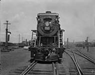 Canadian National Railways (CNR) Locomotive 2801 - front view 1926