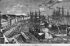 "The shipping of Montreal - the future great port of the Dominion" 1875