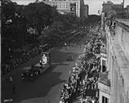 St.Jean Baptiste parade - Soeur Marie Morin car 1931