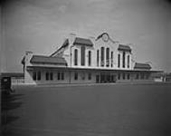 Front of new dock building 1933