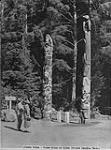 Totem pole at Park entrance 1935