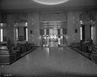New Vancouver Hotel - main entrance to the lobby 1939