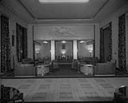 New Vancouver Hotel - lounge adjacent to the dining room 1939