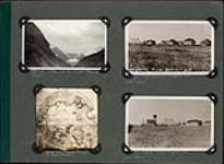 Valley of Ten Peaks, Rocky Mountains; Briquette Plant Bienfait Saskatchewan; Map - negative belongs to Capt. Bernier 1921