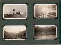 Briquette Plant Bienfait, Saskatchewan; Special tunnel, East of [?]; Kicking Horse Pass Valley of Yoho; Wapta Camp, East of Kicking Horse 1921-1922
