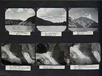 Head of first canyon on river; Lower reaches of the South Nahanni River; Views of Virginia Falls showing both branches, taken from a vantage point on west bank 1937