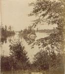 Four views on Stony Lake near Peterboro [sic]. Canada : Early morn on the Narrows, Stony Lake 1873-1874 ?.