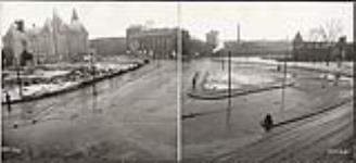 Panorama showing new Confederation Square nearing completion, January 10, 1939 January 10, 1939.