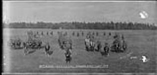 30th Battery, CEF, CFA, Niagara Camp (line up) October 1915