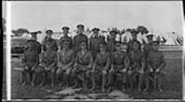 Officers and Sergeants, "C" Co., 116 Battalion (Ontario County), CEF, Niagara Camp [1915-1917]