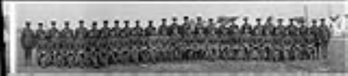 Lt-Col Arthurs, Major Musgrove, Segt Major Grattan, Staff Sergts and Sergts, of 162nd Overseas Battalion Camp Niagara 1916