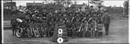 Band of 216th Overseas Battalion (Bantams), C.E.F, Lt-Col F.L. Burton, O.C.; Lt. C.H.R. Fuller, Adjt.; Bandmaster R.H. Chappell, Davenport Barracks 1916