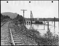 Start of Brechtel-Price-Callahan dock at Port Edward October 28 1942.