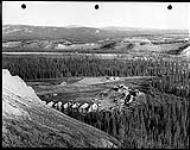 Brechtel-Price-Callahan Camp, seen from bench back of Whitehorse October 21 1942.