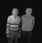Tad Mori et son frère Shigeru Mori 24 février 1990