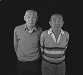 Tad Mori et son frère Shigeru Mori 24 février 1990