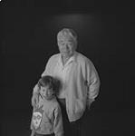 Barin Yoshida and an unidentified young boy May 12, 1991