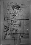 [Military portrait superimposed on an Henri Masson drawing] [ca 1937]-1995.