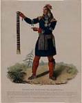 Nicholas Vincent Tsawanhonhi, Principal Chief and Captian of the Huron Indians established at La Jeune Lorette near Quebec 1825