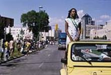 Miss Caripeg, Desiree Anselm - Défilé du carnaval Caripeg 12 August 1989