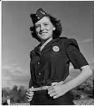 Farm Service Force, girl in Farm Service Force uniform   1942