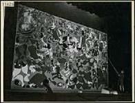 Gratien Gélinas jouant Fridolin dans une scène des « Fridolinades » March 1945
