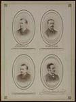 Portraits of [illegible], H.A. Cholette, Raoul Dandurand and unidentified man s.d.