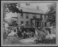 :Willow Park", home of Hon. J.S.D. Thompson, 1872-1894 corner of Windsor and Almon Streets - photo showing William Bent Freeman family ca. 1902