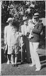 Wilson P. MacDonald holding Ann MacDonald, with Pat Arnold, Alice Arnold and Gerry Arnold 1939